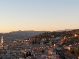 Gualdo-Tadino-al-Tramonto